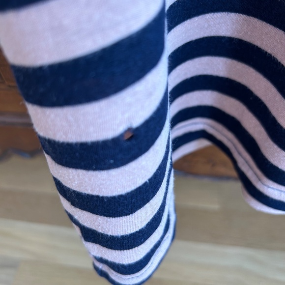 J Crew Coral/Navy Womens Tank - M - Picture 7 of 7